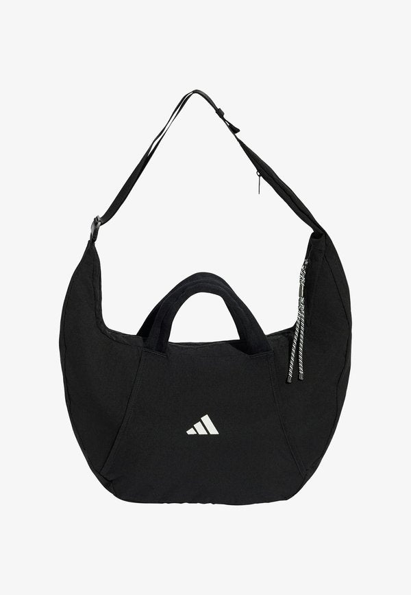 adidas Performance MOTION CROISSANT BAG LARGE - Handbag - black   white