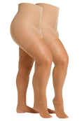 camano FEINSTRUMPFHOSE WOMEN CURVY 20 DEN MATT, 2 PACK