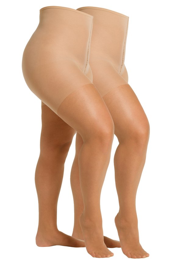 camano FEINSTRUMPFHOSE WOMEN CURVY 20 DEN MATT, 2 PACK