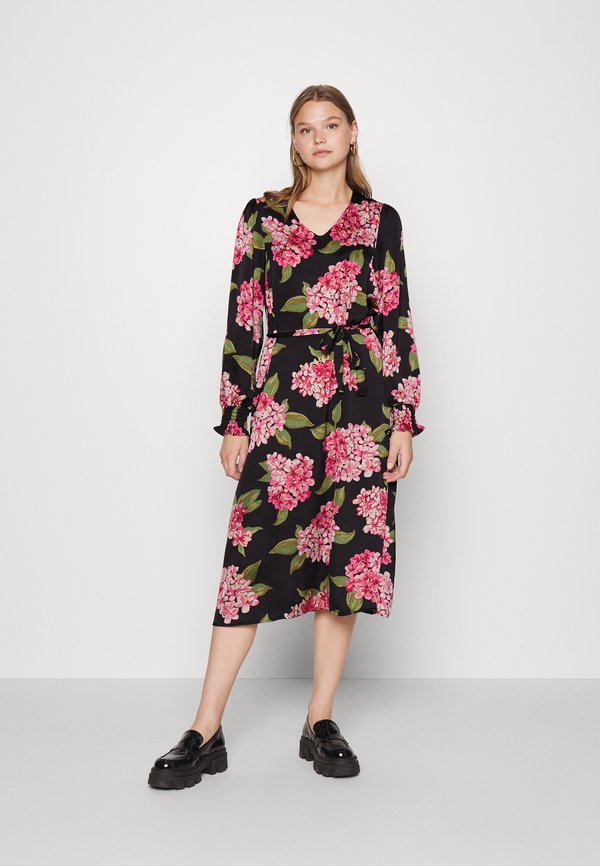 VILA VIAGNES V NECK DRES