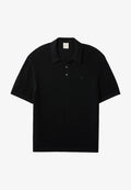 Calvin Klein TEXTURED - Polo shirt - black