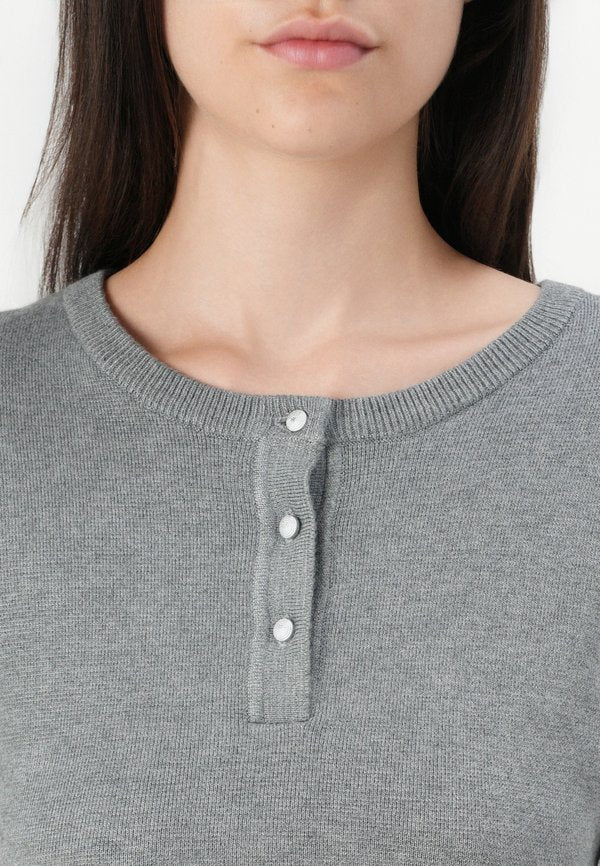 ONLY ONLMELLI BUTTON FLARED DRESS