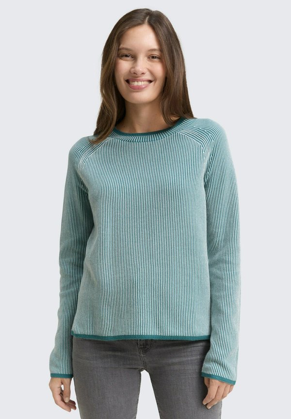 TOM TAILOR PULLOVER MIT RUNDHALSAUSSCHNITT