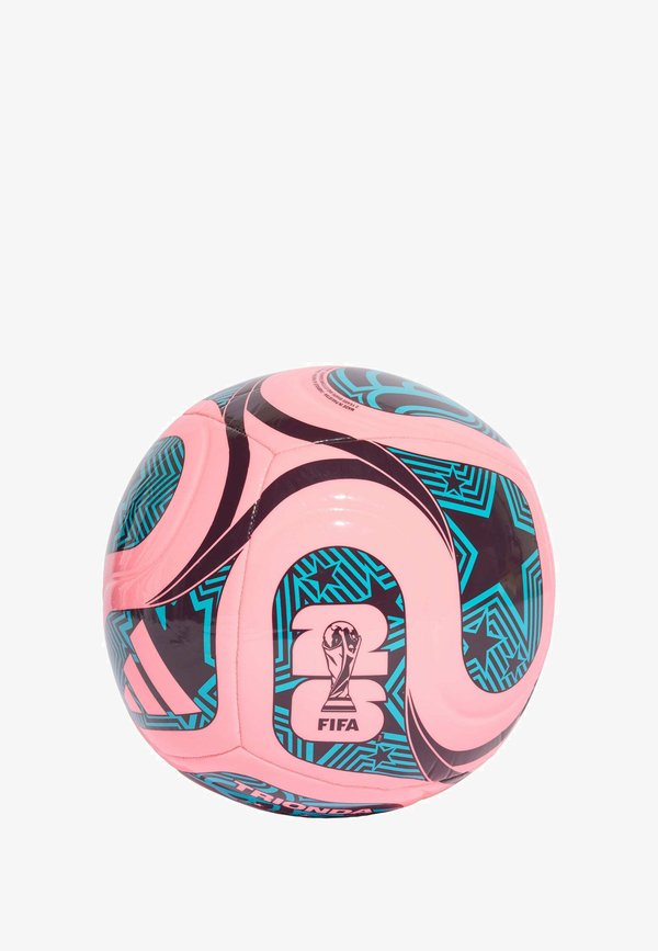 adidas Performance WORLD CUP 26 TRIONDA CLUB BALL - Football - beam pink noble red blue
