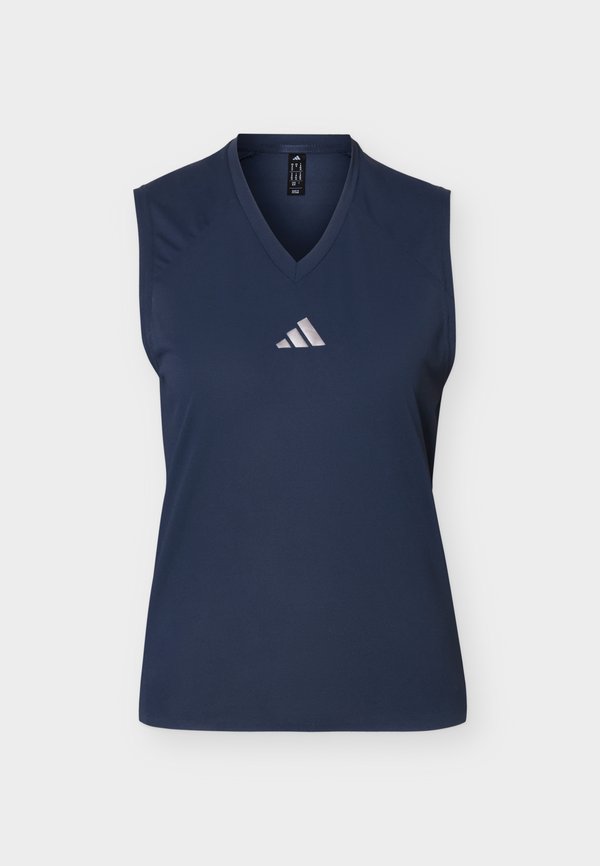 adidas Performance MATCH TANK PRO - Top - aurora ink