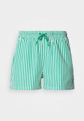 Calvin Klein Swimwear DRAWSTRING WAISTBAND GRAPHIC MONOGRAM - Swimming shorts - penny/mardi gras green