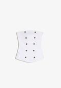 Bershka Top - white