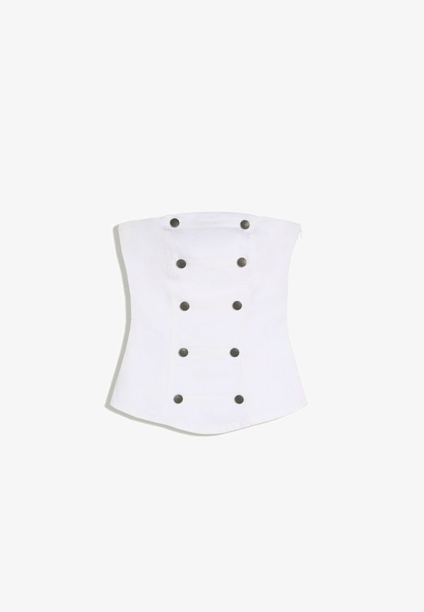 Bershka Top - white