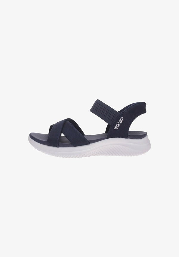 Skechers SANDALO DONNA ULTRA FLEX 3.0 NEVER BETTER NAVY - Walking sandals - blu