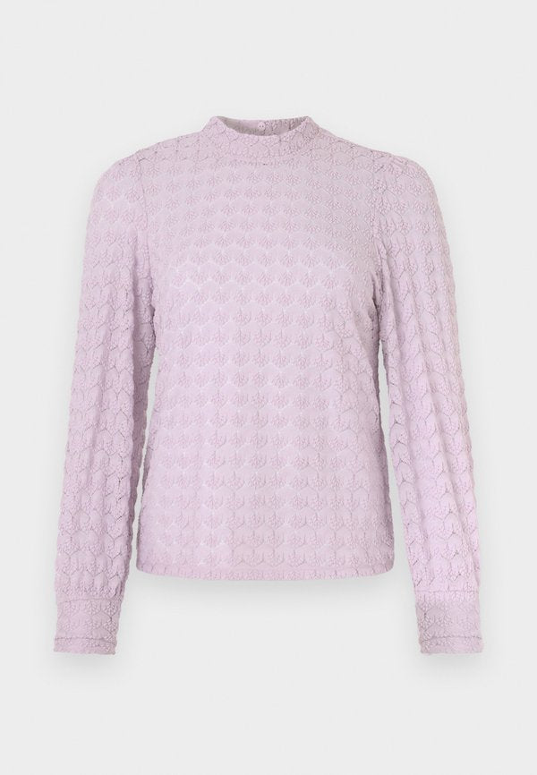 JDY JDYAVERY L/S LACE TOP JRS NOOS
