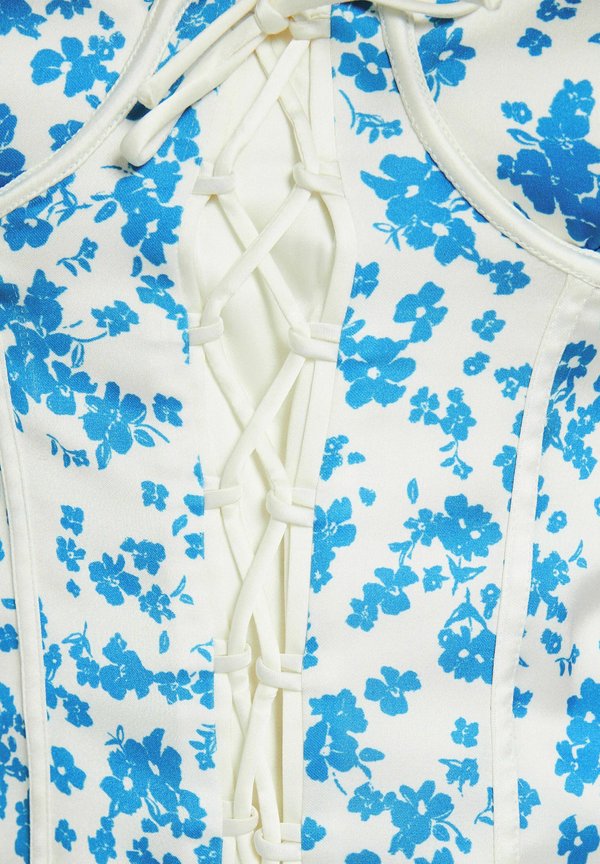 Bershka RUFFLED WITH TIES