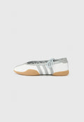 adidas Originals TAEKWONDO MEI BALLERINA - Ballet pumps - white/silver-coloured/gum