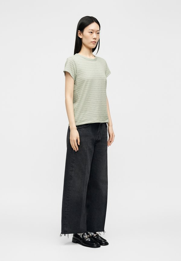 rag & bone THE SLUB STRIPED TEE