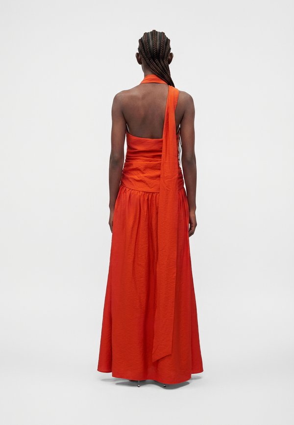 Topshop SCARF NECK DRESS
