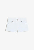 Bershka SHORT - Shorts - white