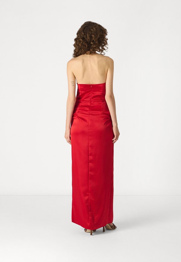 WAL G. WEDDING MELODY ROUCHED MAXI