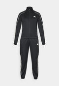adidas Sportswear STADIUM 3 STRIPES TRACKSUIT - Tracksuit - black
