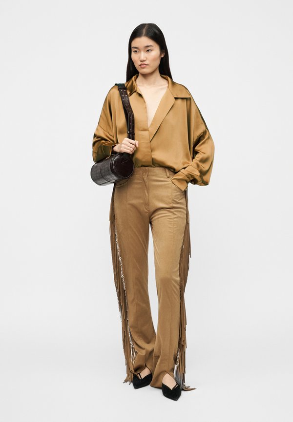 Norma Kamali SUPER OVERSIZED BOYFRIEND BODYSUIT