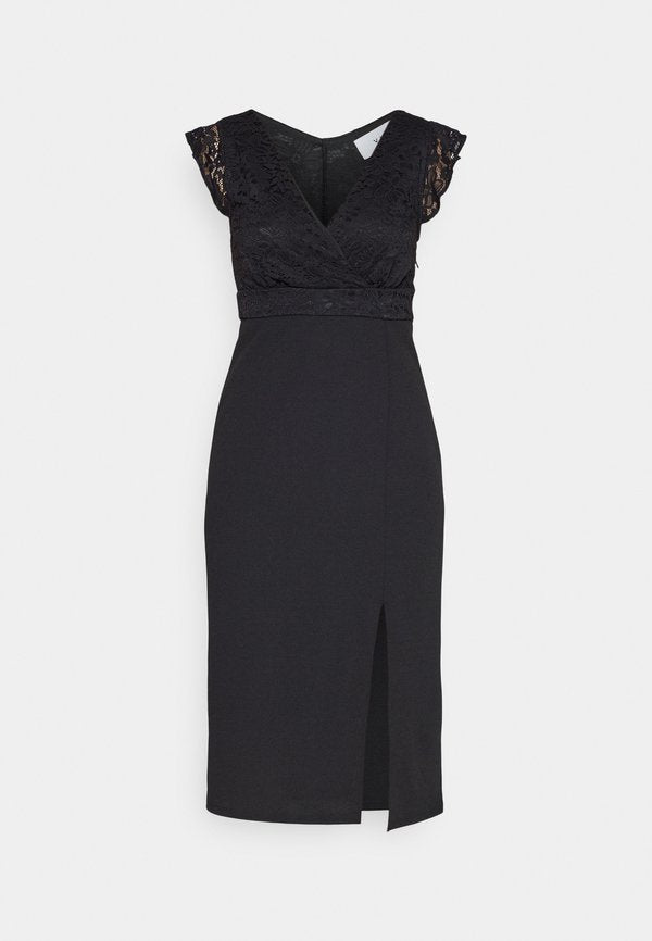 VILA VIWALLIE BODYCON MIDI DRESS
