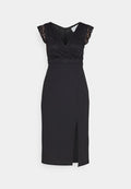 VILA VIWALLIE BODYCON MIDI DRESS