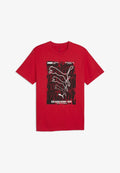 Puma GRAPHICS BOX T-SHIRT - Print T-shirt - for all time red
