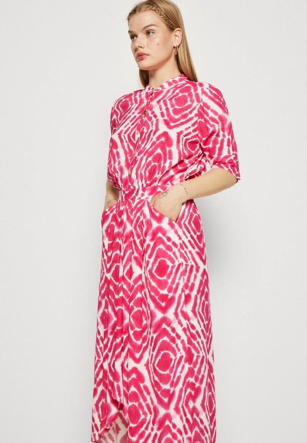 Scotch & Soda MIDI DRESS WITH HIGH LOW HEM