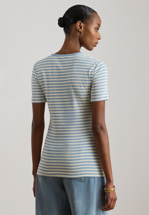 Lauren Ralph Lauren STRIPED STRETCH COTTON TEE