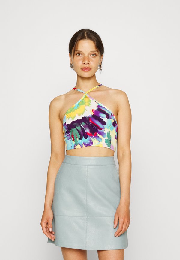 Missguided Petite HALTERNECK CROP