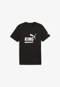 Puma MCFC KING LOGO TEE - Club wear - black
