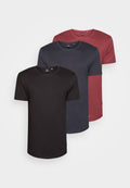 Only & Sons ONSMATT LONGY TEE 3 PACK