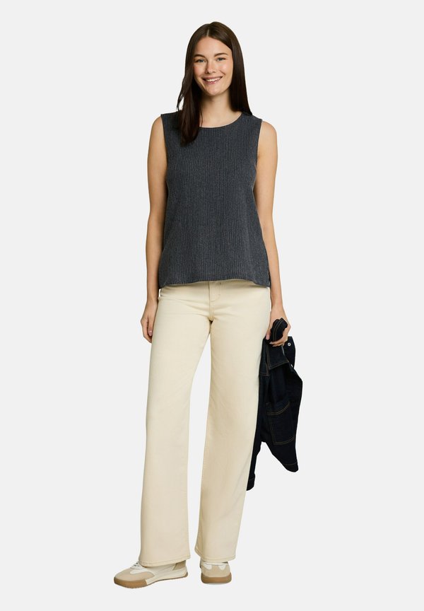 TOM TAILOR CRINKLE TOP MIT SEITENSCHLITZEN