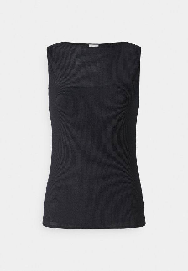 Abercrombie & Fitch VARIGATED SKIM SLASH TANK