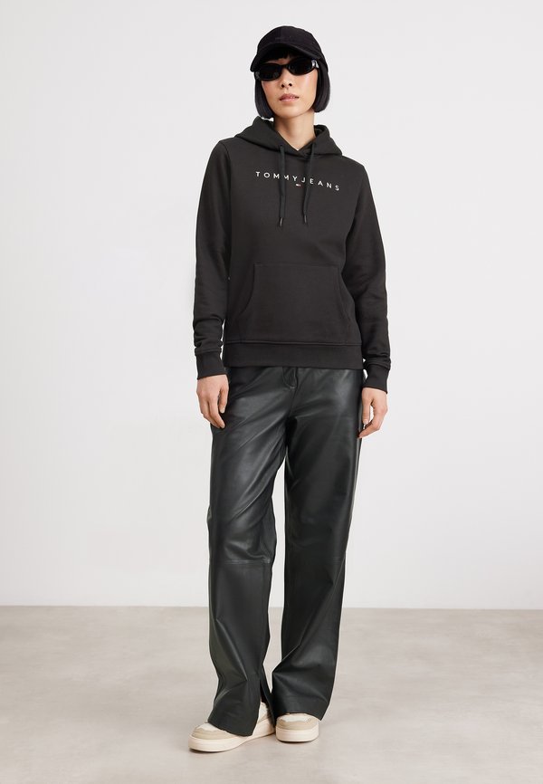 Tommy Jeans LINEAR LOGO FLEECE DRAWSTRING HOODY