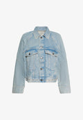 Calvin Klein Jeans BRANDED - Denim jacket - fresh water