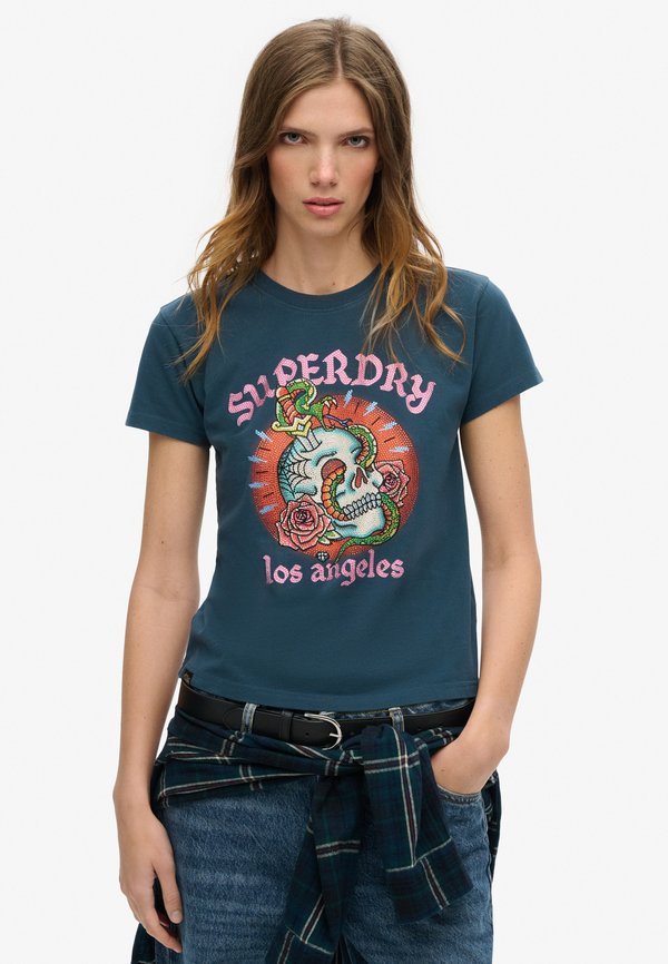 Superdry & Co TATTOO RHINESTONE