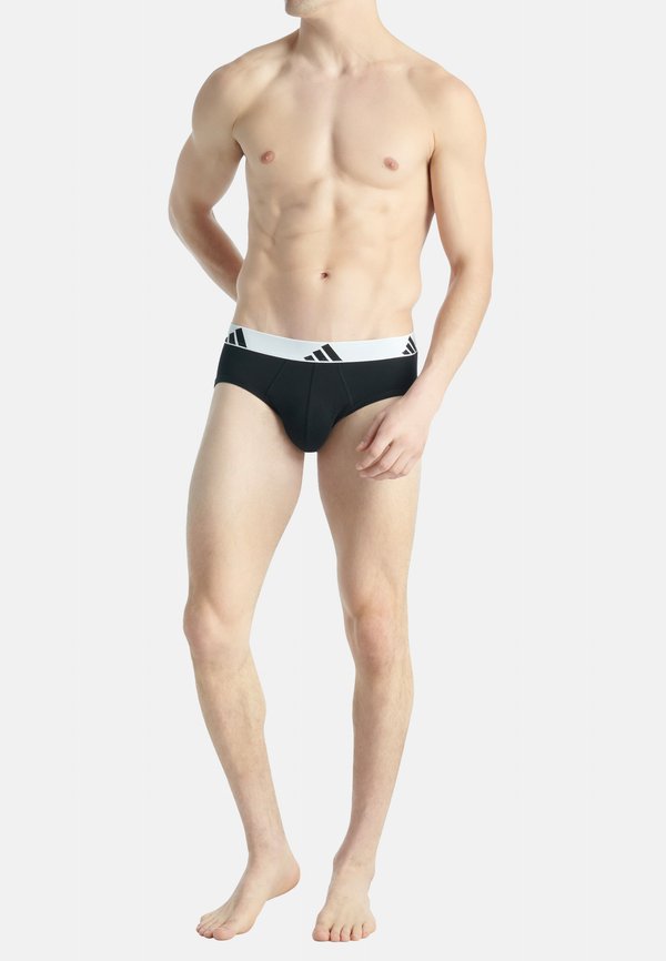 adidas Sportswear 6ER PACK ACTIVE FLEX - Briefs - schwarz mix