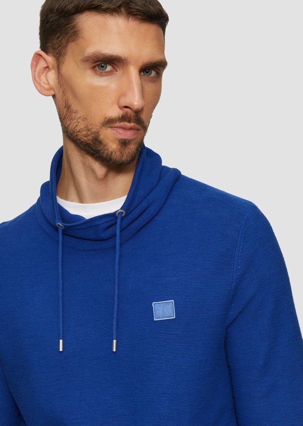 s.Oliver PULLOVER MIT SCHALKRAGEN