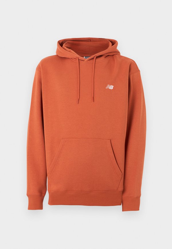New Balance SPORT ESSENTIALS HOODIE UNISEX - Hoodie - cinnamon/white