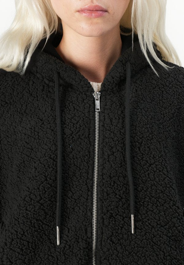 Noisy May NMCUDDLE CROP HOOD JACKET