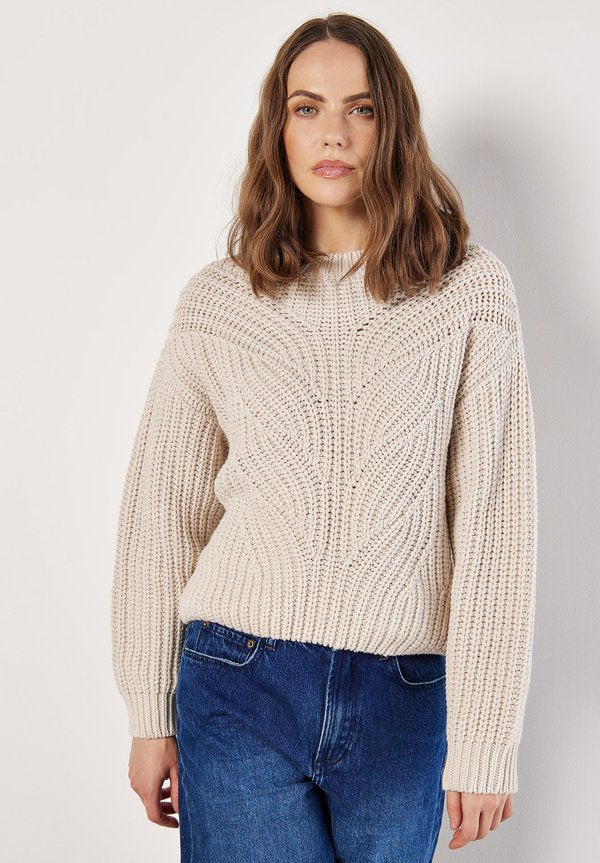 Apricot CHUNKY CABLE