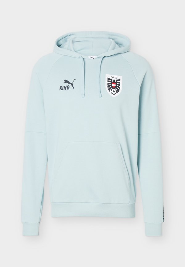 Puma AUSTRIA ÖFB KING HOODIE - National team wear - modern mint/black