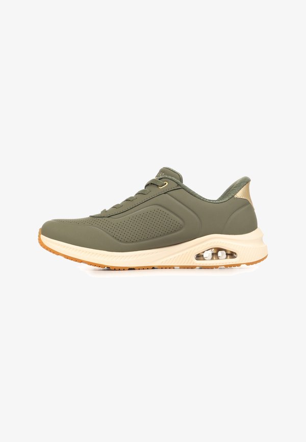 Skechers ARCH FIT UNO RELAXING ON AIR - Trainers - olive