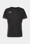 Puma TEAMGOAL MATCHDAY - Sports T-shirt - black/white/flat dark gray