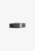 Bershka REVERSIBLE - Belt - black