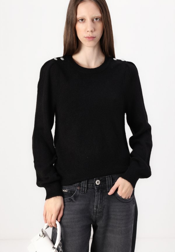 JDY JDYELANORA O NECK BUTTON