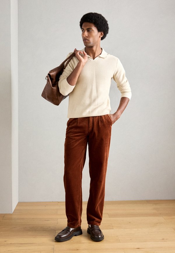 Lindbergh SEERSUCKER CORDUROY CHINO PANT