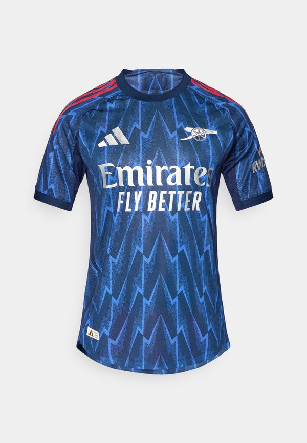 adidas Performance ARSENAL FC 25/26 AWAY JERSEY AUTHENTIC - Club wear - night indigo/matte silver-coloured