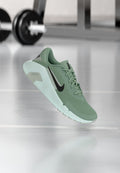 Nike Performance W NIKE FLEX TRAIN - Training shoe - steam/black/light silver-coloured/barely green