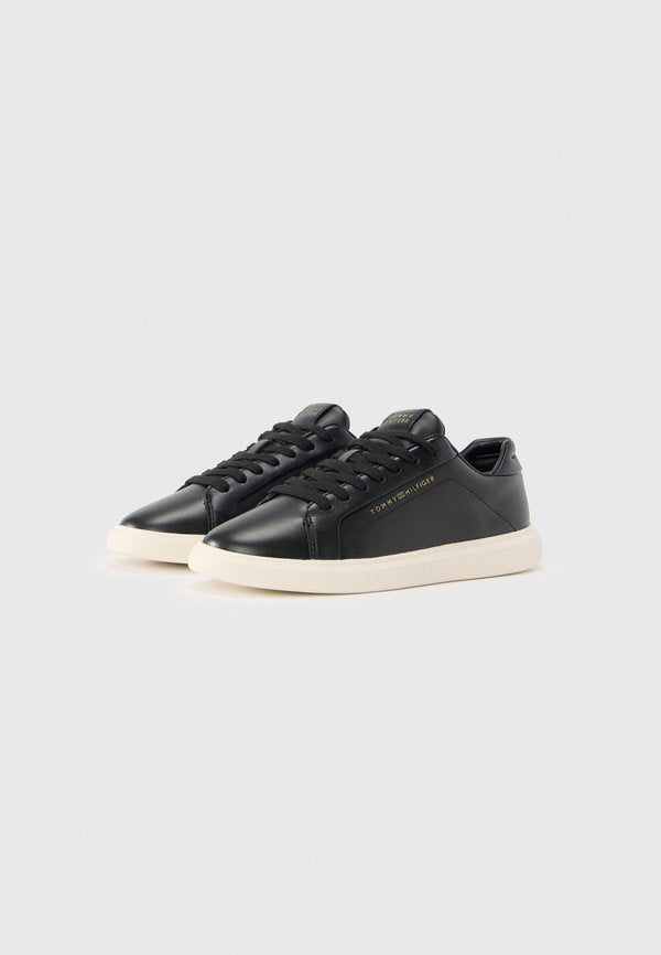 Tommy Hilfiger LIGHTWEIGHT LEATHER CUPSOLE COURT TRAINERS