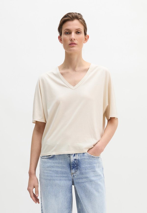 Marc O'Polo MARC O'POLO T-SHIRT LOOSE MIT ANGESCHNITTENEN ÄRMELN